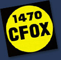 1470 CFOX Button