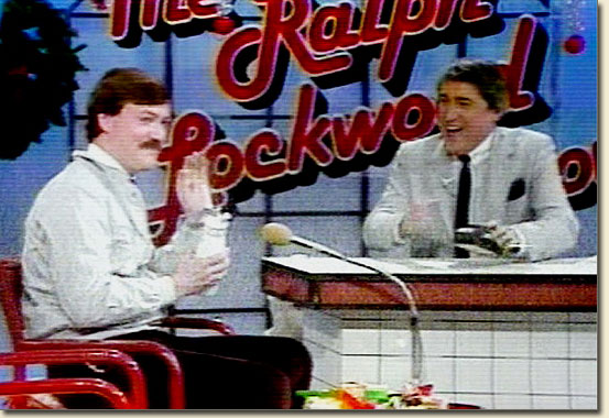 Gadgets-Novelties-Practical Tips collaborator Marc Denis guesting weekly on The Ralph Lockwood Show,CFCF 12, CTV Montreal, 1985-1987.