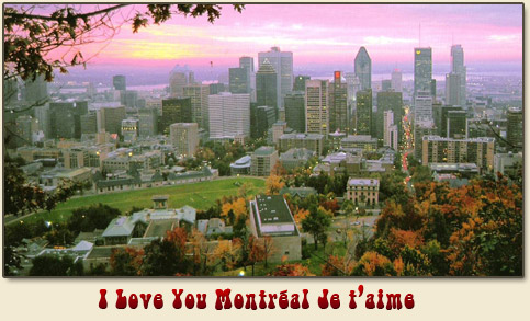 I love you Montreal Je t'aime