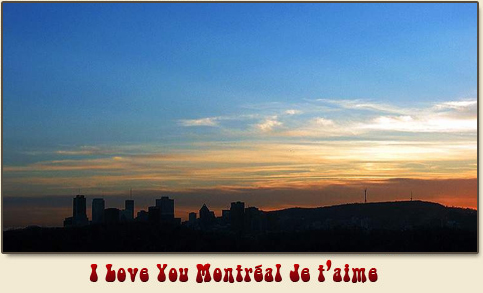 I love you Montreal Je t'aime