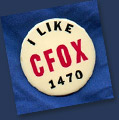 I Like CFOX 1470 Button